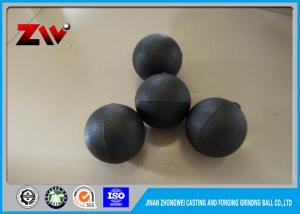 China High Chrome cast grinding steel balls , Surface hardness HRC 60 TO 68 on sale