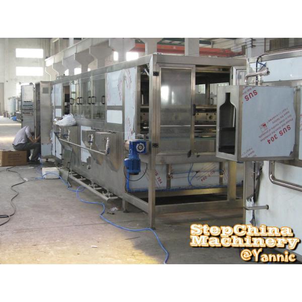 Full - Automatic Barreled Drinking Water Production Line For 3 Gallon 5 Gallon Bottle