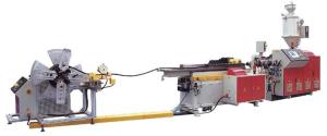 1500mm DWC Plastic Pipe Extruder Water Cooling Socket Connection