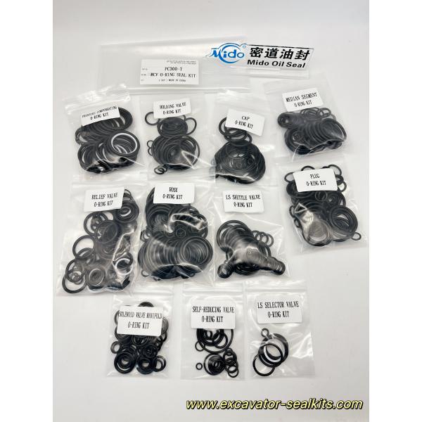 P3007-KIT-V1 PC300-7 SPGO Factory Direct Hydraulic Pump Main Control Valve Seal Kit