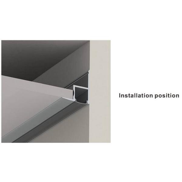 LED aluminum extrusion profiles LED profiles for led strips A4535 for ceiling Decoration CE Rohs LED Aluminium profile