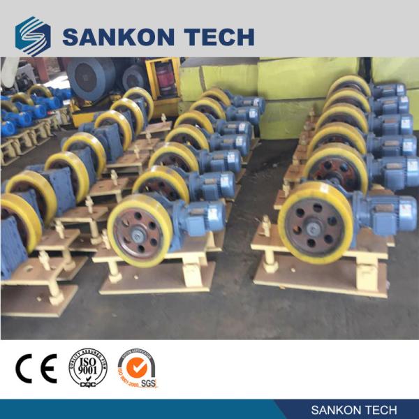 ISO9001 Friction Wheel Block Brick Machine
