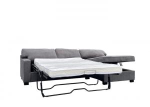 China Charcoal Multi Purpose Sofa Bed Modern Fabric Sofa Bed With Spring Mattress on sale