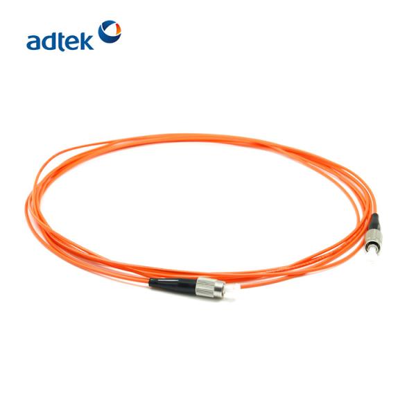FC/UPC To FC/UPC SX Fiber Patch Cable OM1 OM2 Orange Test Wavelength 1310nm / 1550nm