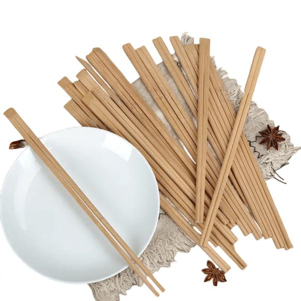 Natural Color Carbonized Chopsticks Personalized Bamboo Chopsticks Convenient And Portable