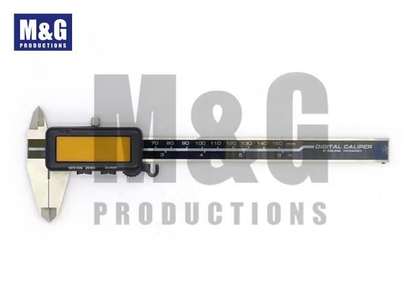 Quality Yellow LCD High Precision Measuring Instruments IP67 Electronic Digital Caliper for sale