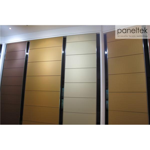 Colorful Building Wall Panels Frost Resistance For Terracotta Rainscreen System