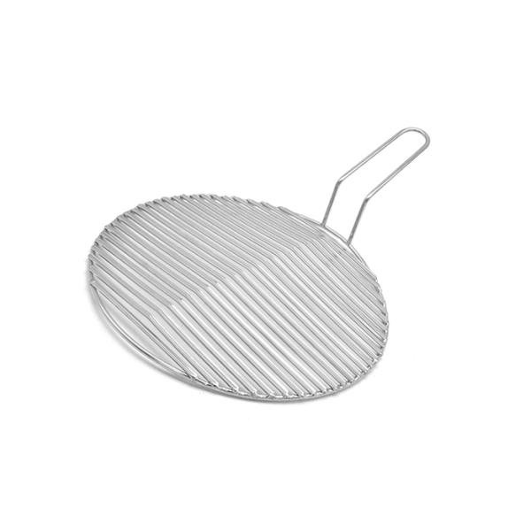 Square Shape Mesh Steaming Cooling Baking Net Copper Barbecue Grill Netting with Handle Barbecue Wire mesh