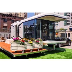 Transport And Load Simplified 20ft  Flat Pack Container House For Space Capsule Living