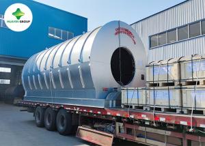 China Small Waste Tyre Pyrolysis Machine Tyre Recycling To Fuel Oil on sale