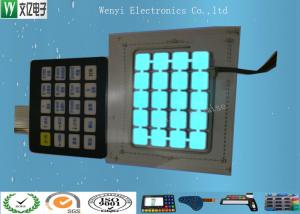 Wholesale Green And Blue Backlight Light Flat Membrane Panel Switch F150 Overlay 10000 Hours Lifetime from china suppliers