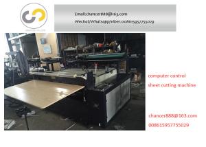 Wholesale Paper /PVC roll to sheet cutting machine, crossing cutting machine from china suppliers