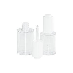 PETG Plastic Oil Dropper Bottle Cosmetic Pump Bottle 30ml 50ml