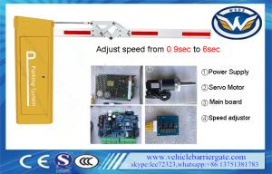 RS485 Computer Control Automatic Parking Gate Servo Barrier Gate CE Approved