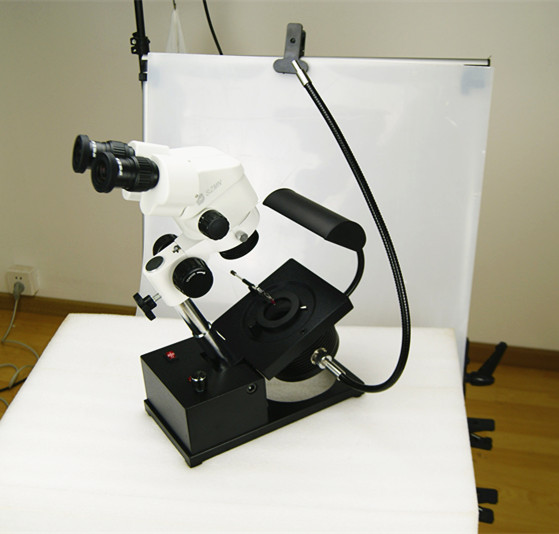 7.0-45X Gem Microscope / Binocular Microscope with 4 Lighting Systems R1S-15
