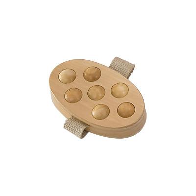 Quality Natural Handheld Wooden Body Massager Customized For Body Relaxing for sale