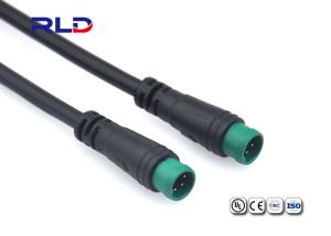 China Electrical 2 Pin Waterproof Connector Plug For Ebike Motor Extension Cable on sale