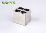 KRJ-5921S8P8C2X2NL Shielded Ethernet Rj45 Jack Stack Mj Assy 8pos 2x2 Cat5