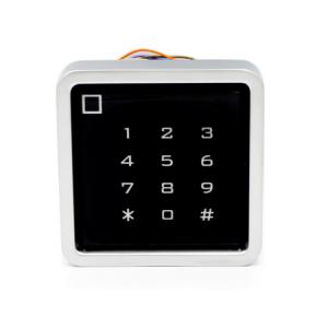 China Standalone Mifare Rfid Fingerprint Access Control Metal Case Touch Keyboard on sale