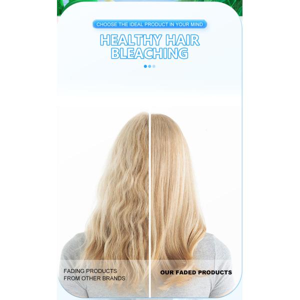 Transform Your Hair with Our 400g Hair Bleaching Cream ISO 22716 GMPC Certified Paraben-Free Formula 3-Year Shelf Life