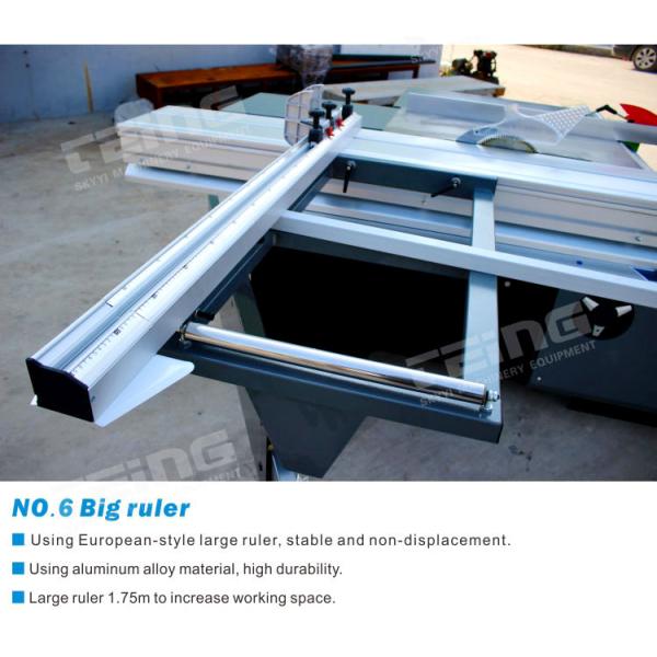 Woodworking Sliding Table Saw SKY8D 20mm Scoring Spindle Saw Max Cutting Height 80mm