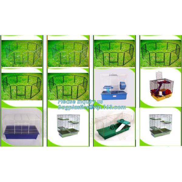 customized portable stainless steel aluminum metal folding big dog cage, dog kennels cages large outdoor durable dog hou