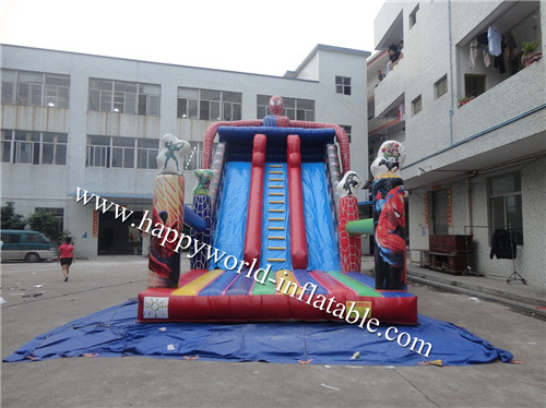 Wholesale Inflatable dry slide , inflatable spiderman slide , inflatable slip n slide from china suppliers