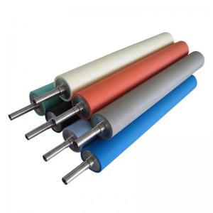 Wholesale NBR EPDM PU Silicone Rubber Roller For Printing Coating Textile from china suppliers