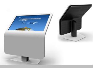 FCC 32 Interactive Multi Touch Table Standing Kiosk Table White