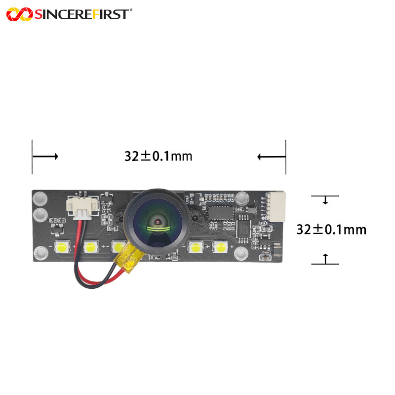 Monochrome Omnivision OV9281‌ CMOS Sensor 720p USB Global Shutter Camera Module