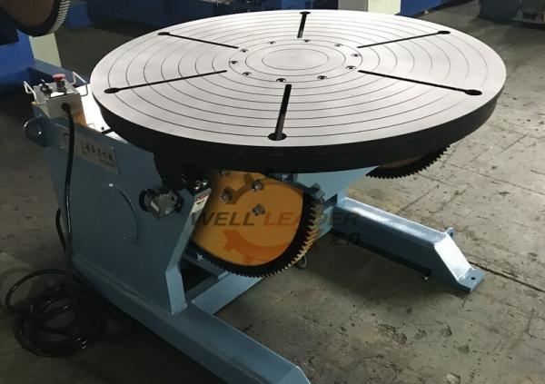 Quality HB-10 Position Welding Positioning Equipment / 360 Welding Cutting Rotary Turn Table Positioner for sale