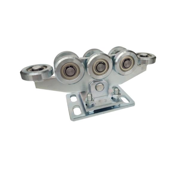 Zinc Silver Automatic Cantilever Sliding Door Roller Carriage With 8 Wheels 113mm