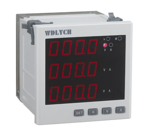 Quality Active Digital Multifunction Meter ,  Programmable Panel Power Meter 3A 30V DC Contact Capacity for sale