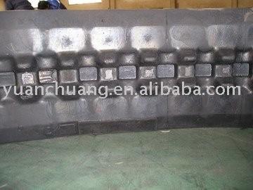 Quality Rubber Crawler excavator rubber track for sale