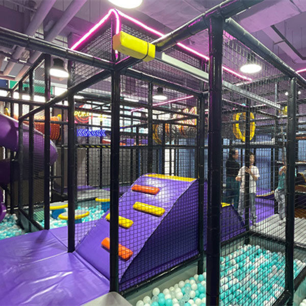 Junior Ninja Course Indoor Playground Equipment for Ages 5-12