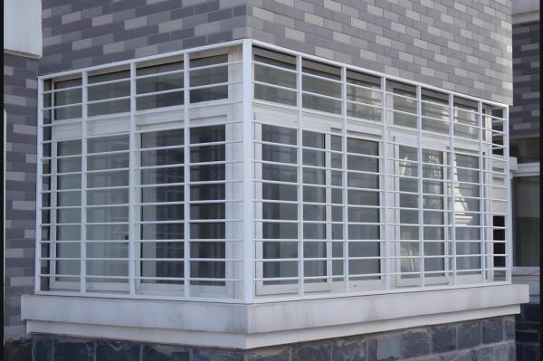 Quality Galvanized Anti Intruder Metal Security Window with UV Blocking for sale