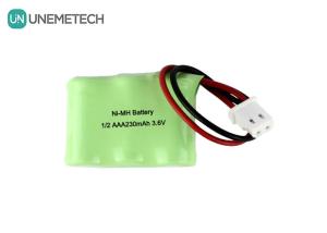 Wholesale 1/2AAA NiMH Rechargeable Battery Packs 3.6V 230mAh Column Rechargeable Battery Packs from china suppliers