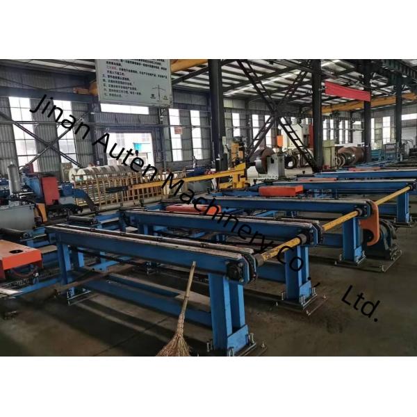 φ5~φ30 Mm Hole Diameter 3D CNC H-Beam Drilling Milling And Sawing Machine 11KW Motor Power