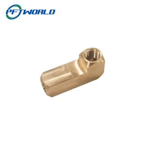 5-axis turning of brass parts for series production