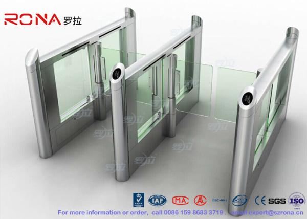 Quality CE Luxury Speed Automated Gate Systems Bi-Direction Motorized For Card Reader for sale