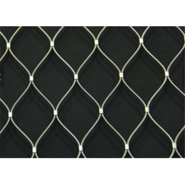 Flexible X-tend Ferruled Stainless Steel Wire Rope Mesh For Balcony Balustrade