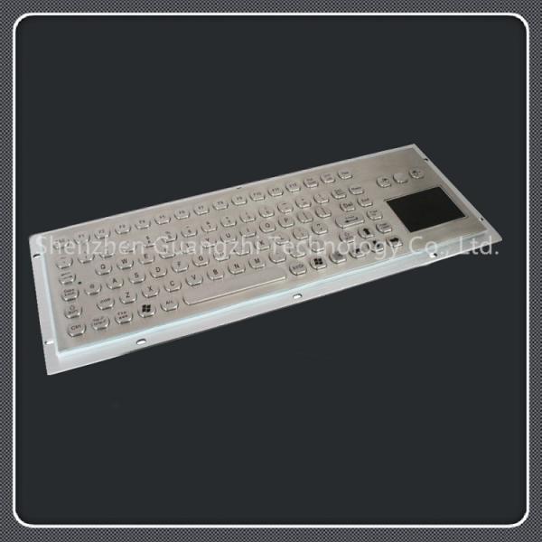 Quality Riot Proof Industrial Keyboard With Touchpad , Mechanical Keyboard With Trackpad for sale