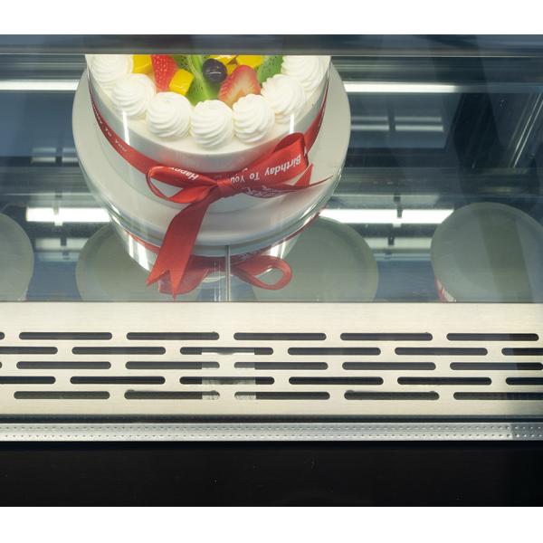Glass 4ft Silver Commercial Bakery Cake Display Showcase SASO 3 Layer Right Angle