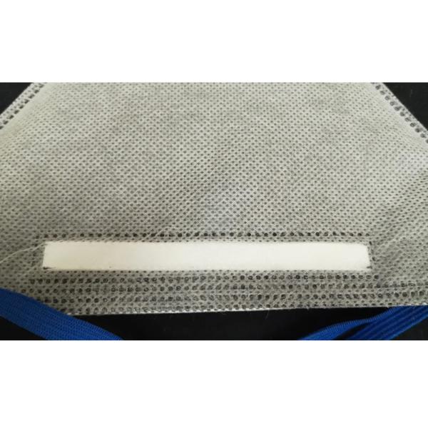 Horizontal Folding Nonwoven Foldable Active Carbon Respirator Dust Mask with Exhalation Valve