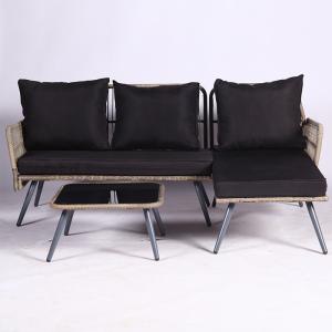 China Outdoor Rattan Sofa Table sets for Your Outdoor Space Perfect for Entertaining and Relaxing on sale