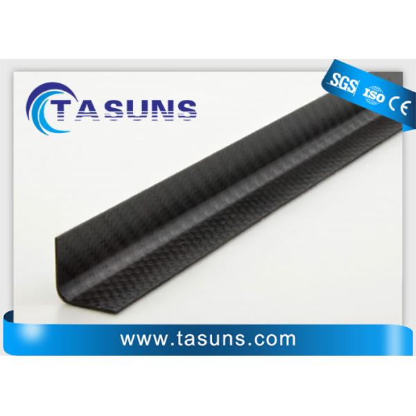 Pultruded CFRP Carbon Fibre I Bracket carbon fibre profiles For Position