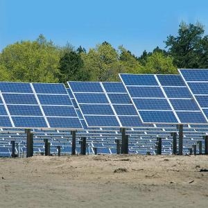 Wholesale Ground Mounting Galvanized Q235B Q345B On Off Grid Solar Panel Brackets from china suppliers
