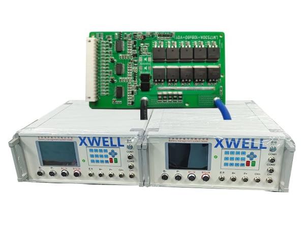 Quality Automatic Lithium Ion Battery Pack BMS PCB Testing Machine 60A 120A for sale