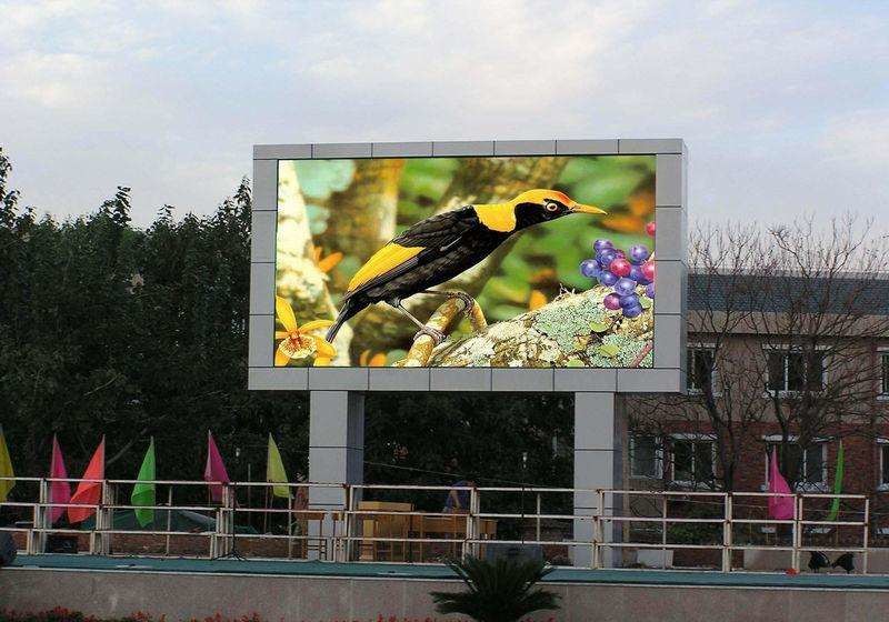 1R 1G 1B Rgb P10 Led Display Module 7500cd/㎡ For Railway Station