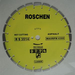 China 14 350mm Longer Life Cutting Asphalt Diamond Cutting Tools Diamond Blades on sale